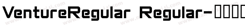 VentureRegular Regular字体转换